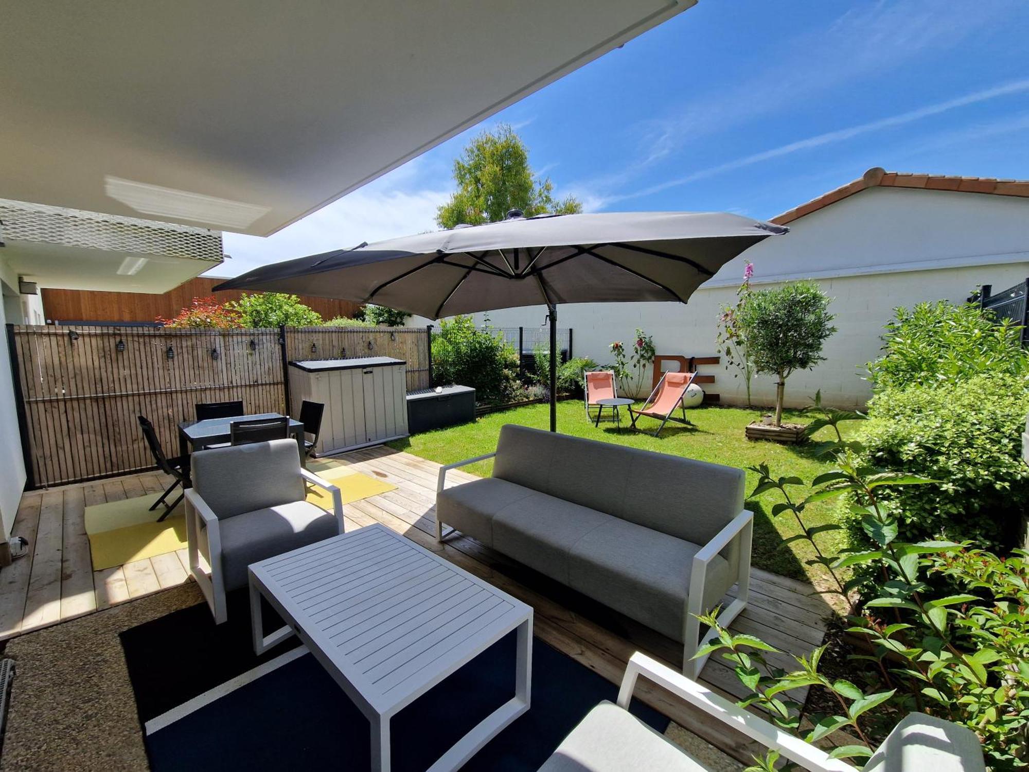 Appartement Marine - Park Avenue- Wifi-Jardin-Pkg La Rochelle  Kültér fotó